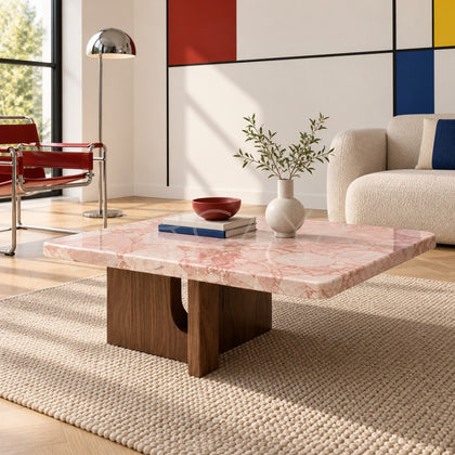 Pink Coffee Table - scene