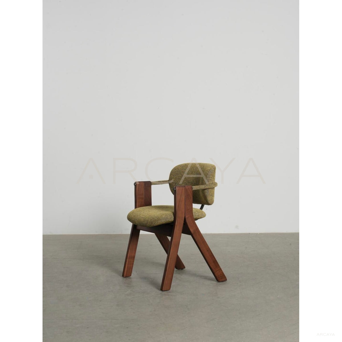 Walnut Dining Chair in detail