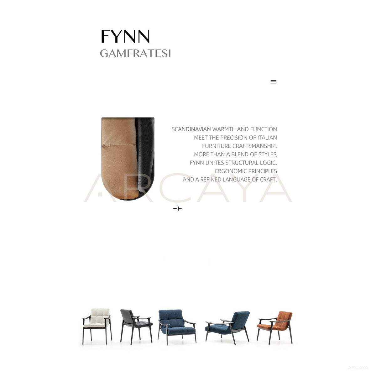 Fynn Lounge Chair in detail