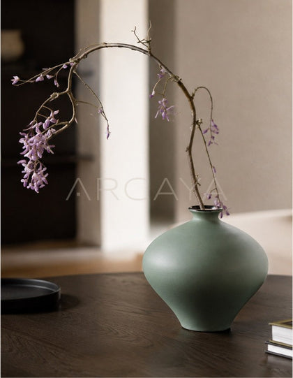 New Chinese Celadon Ceramic Vase - scene