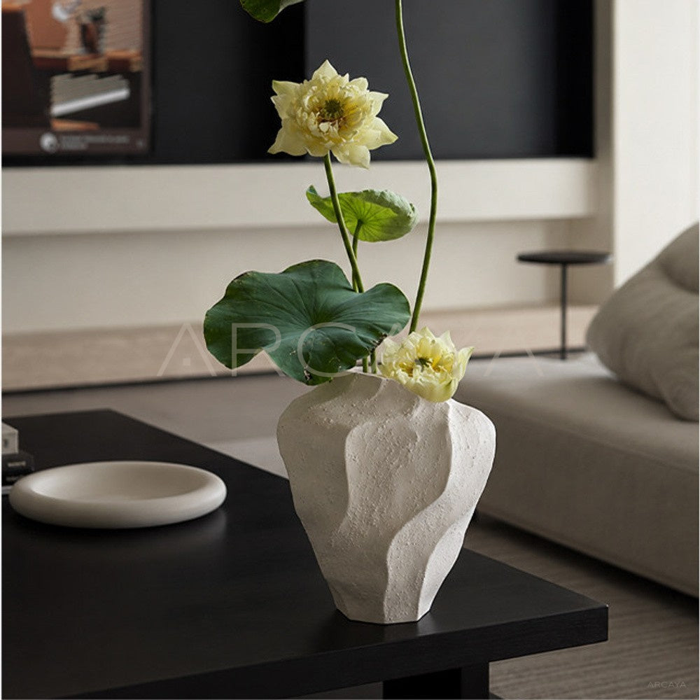 Wabi Sabi Handmade Textured Vase - main