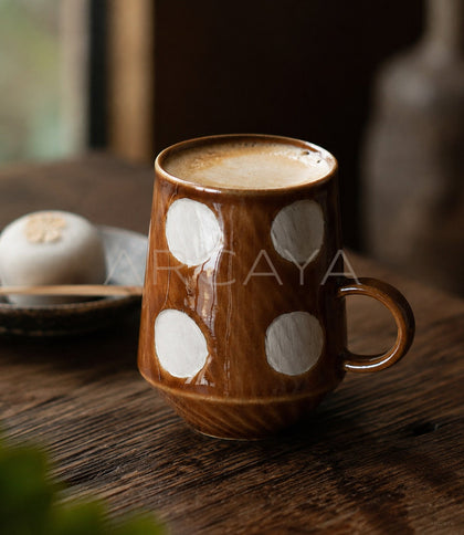 Dadan Handmade Ceramic Coffee Mug - scene