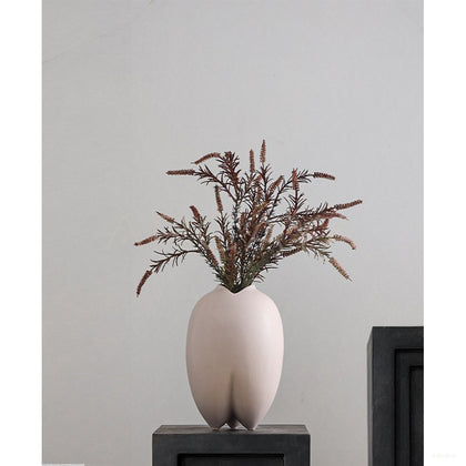 Wabi Sabi Bisque Ceramic Vase - scene