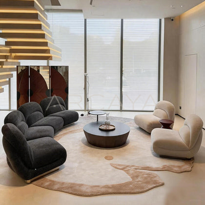 Irregular Organic Shaped Rug - main