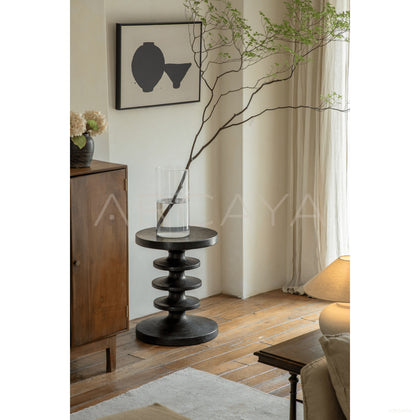 Mid Century Small Side Table - scene