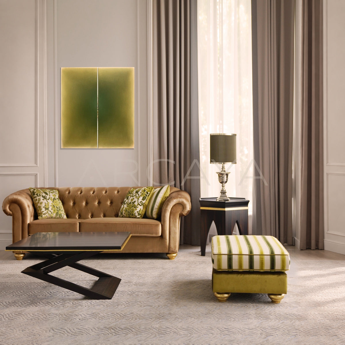 Garden Textured Tufted Sofa - main