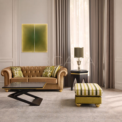 Garden Textured Tufted Sofa - main