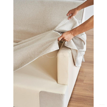Souffle Vintage Green Sofa - scene