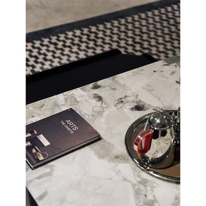 High Low Stone Coffee Table - scene