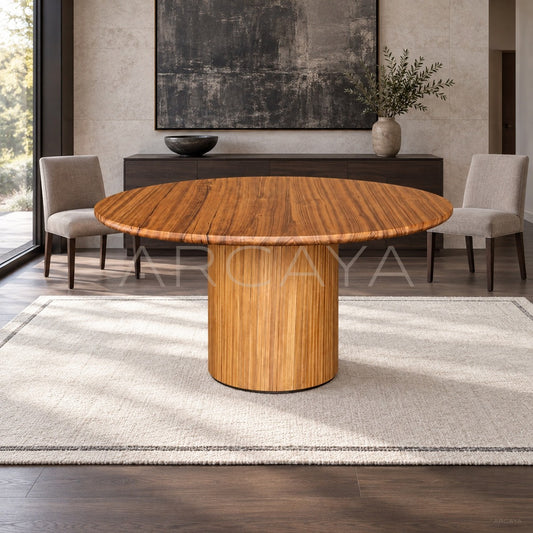 Teak Round Table - main