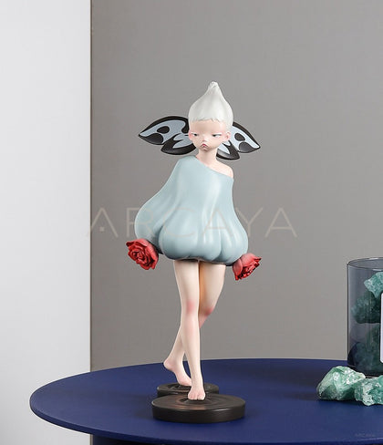 Symbiotic Rose Artist Sculpture - scene