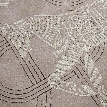 New Year Modern Rug - scene