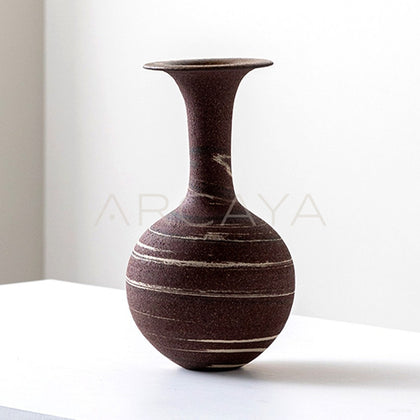 Dadan Marbled Stoneware Vase - main