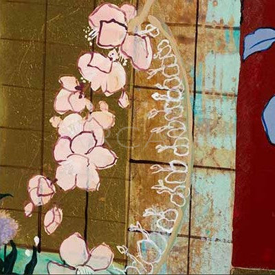 Mixed Media Wall Art 2503H0114 - detail
