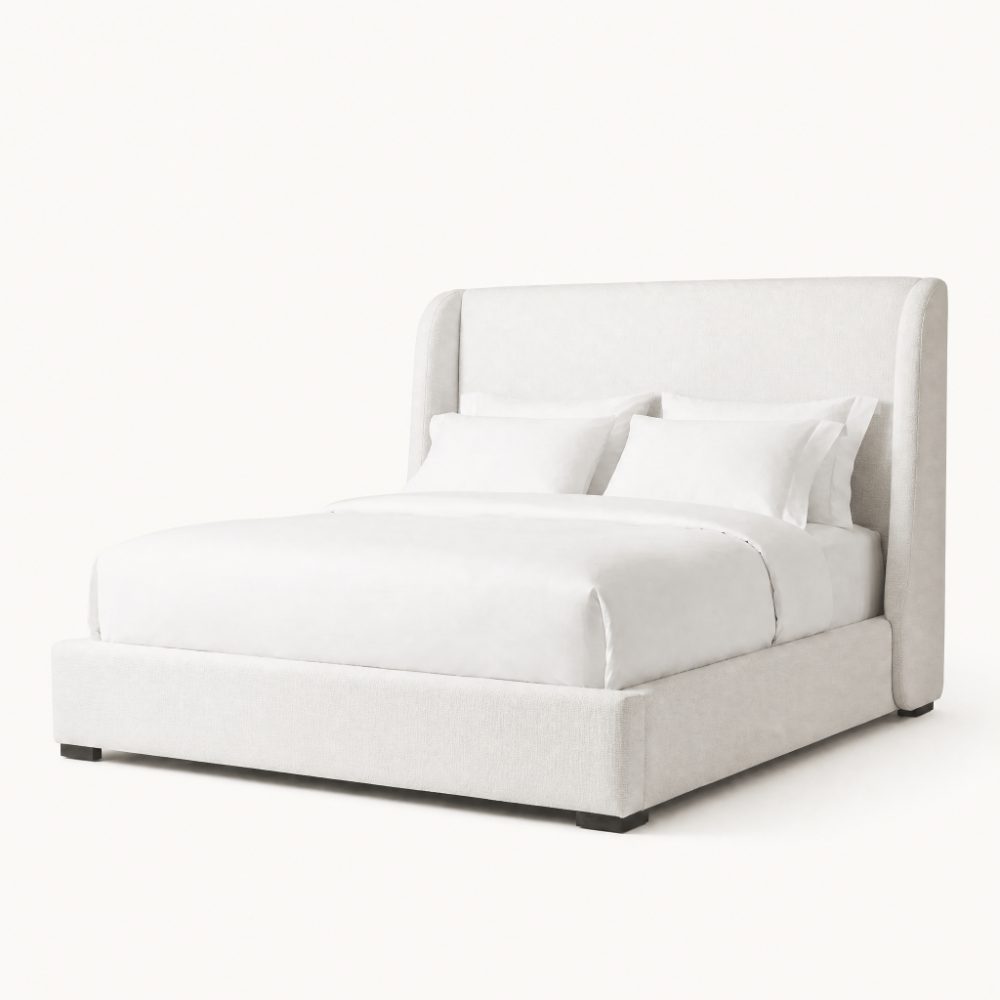 Tailored Upholstered Panel Bed Frame