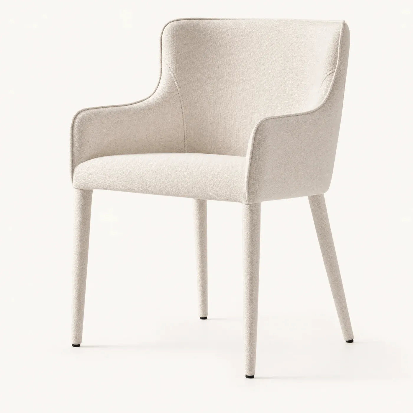 Haven Linen Wing Dining Armchair