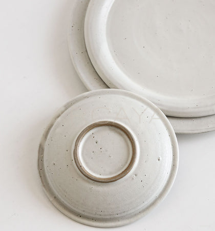 Amu Collab Ceramic Round Dinner Plate - scene
