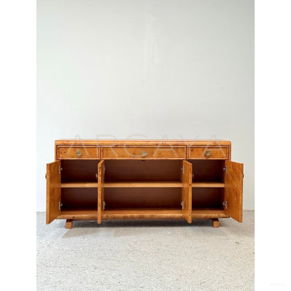 Bronze Metal Burl Sideboard - scene