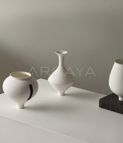 Dadan Jingdezhen Ceramic Vase Dried Flowers - scene