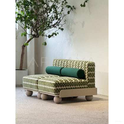 Fresh Green Lounge Chair - scene