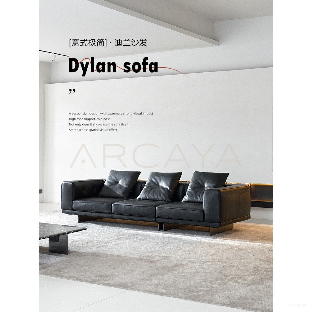 Dylan Straight Sofa Small Space in detail