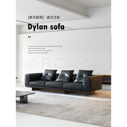 Dylan Straight Sofa Small Space - scene