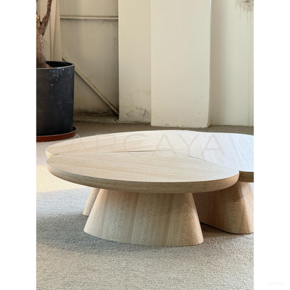 Private Residence Petal Nesting Coffee Table - scene