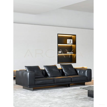 Dylan Straight Sofa Small Space - scene