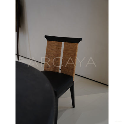 Cambon Woven Dining Chair - scene