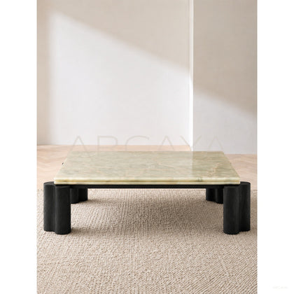 Green Jade Coffee Table Yushi - scene