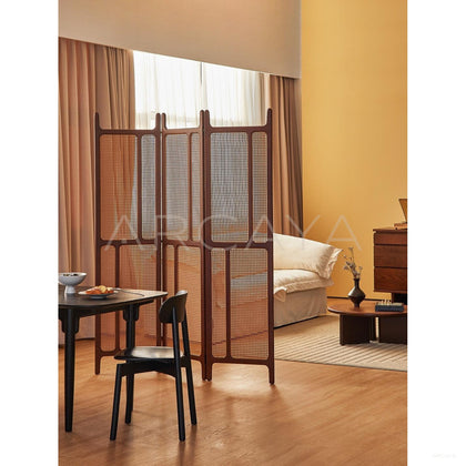 Bamboo Charm Folding Screen - scene