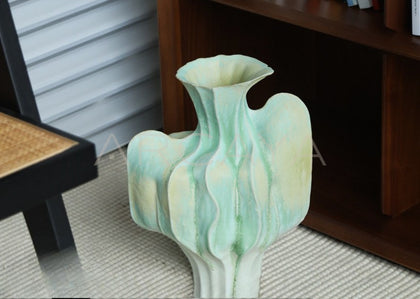 Wabi Sabi Handmade Jingdezhen Stoneware Jar - scene