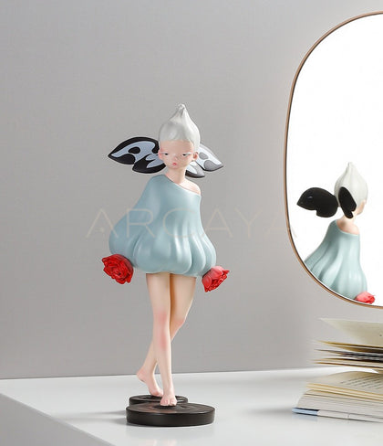 Symbiotic Rose Artist Sculpture - scene