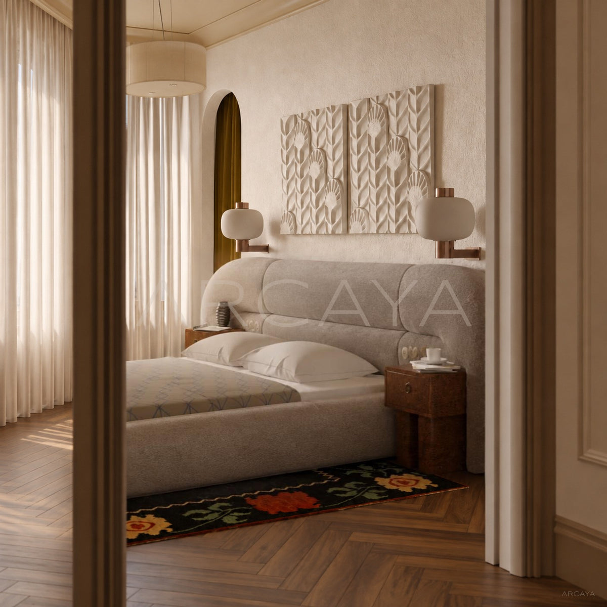 Rounded Bed - main