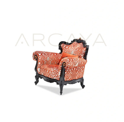 Amber Limited Edition Crystal Armchair - scene