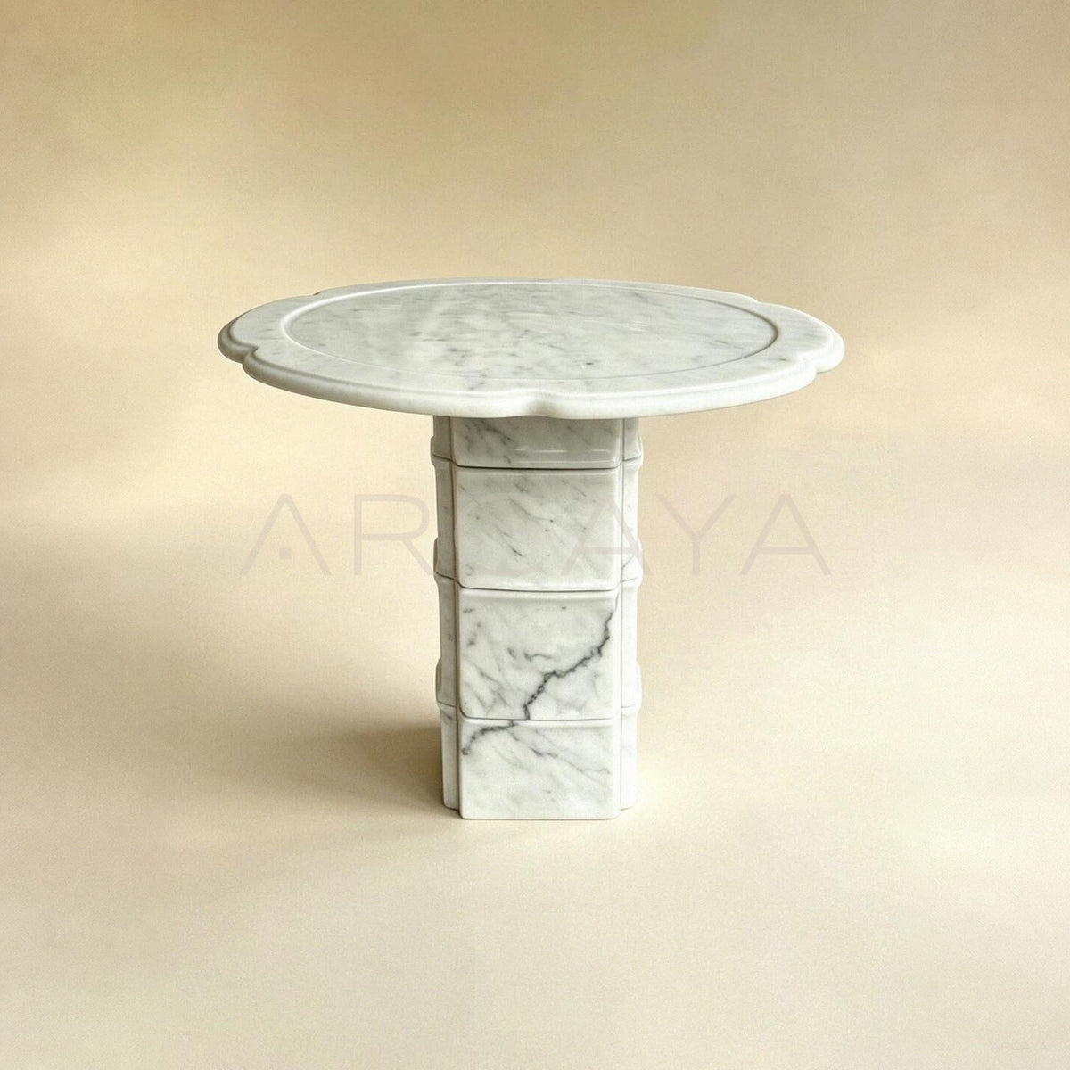 Aston Xubaisheng Stone Bone Side Table - main