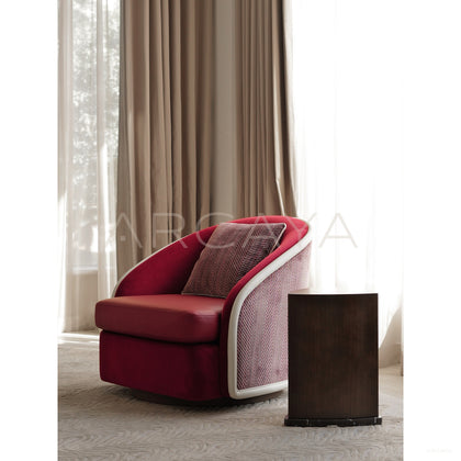 Handmade Curved Sofa - scene