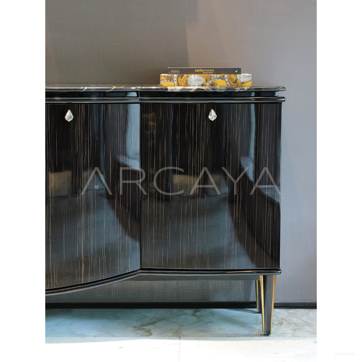 Handmade Collectible Sideboard in detail