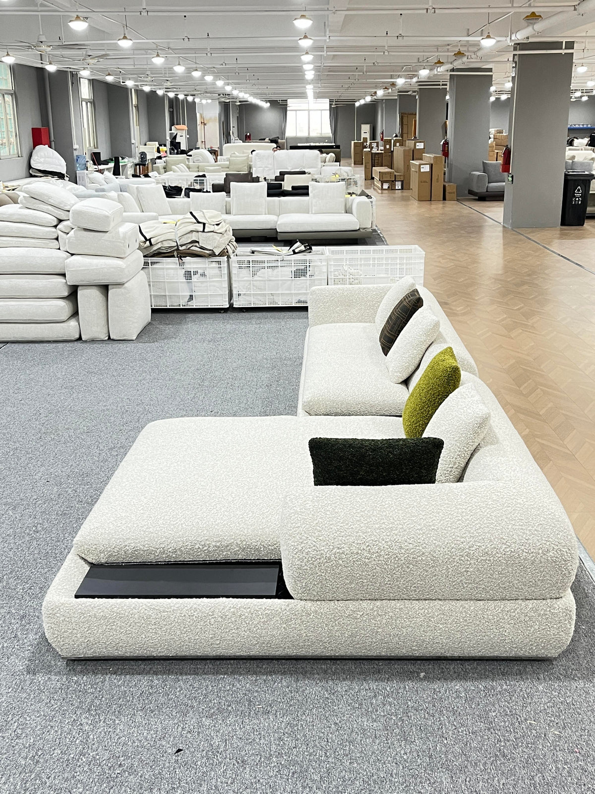 Modular sectionals checked piece by piece
