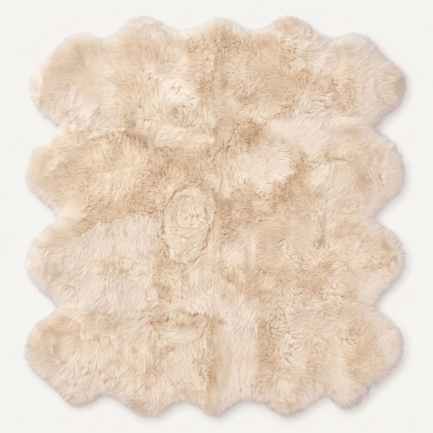 Embossed Grid Soft Plush Area Rug