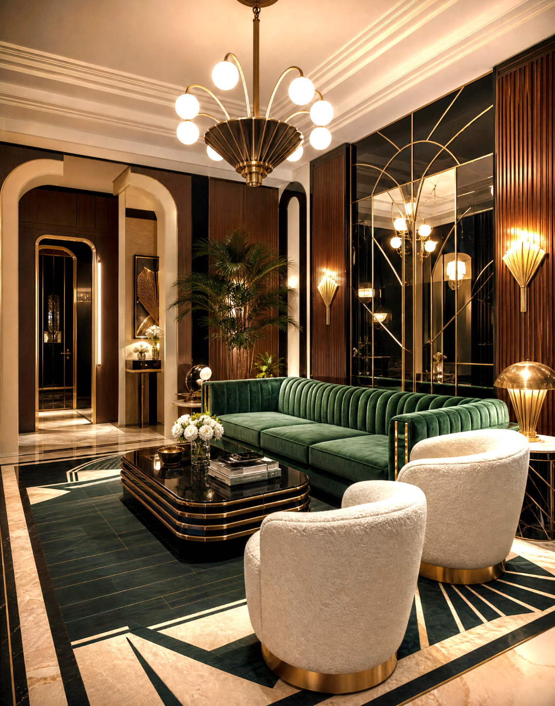 Modern Art Deco Glam
