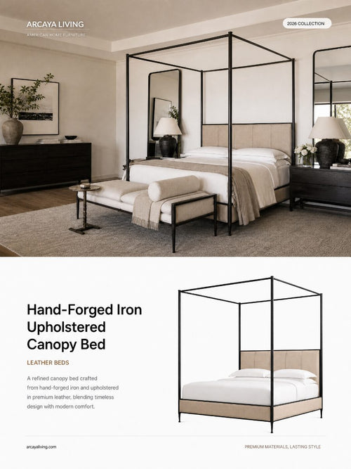 Leather Beds brochure cover