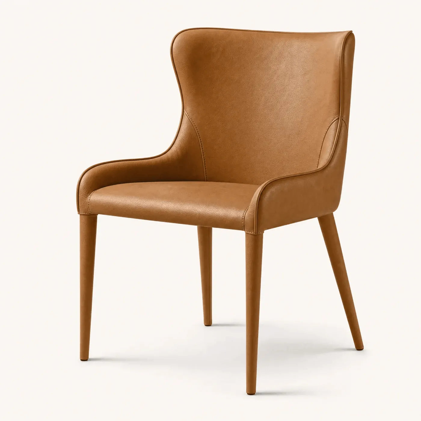 Prescott Leather Wingback Chair
