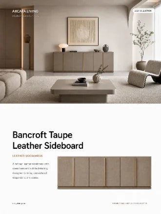 Leather Sideboards brochure cover