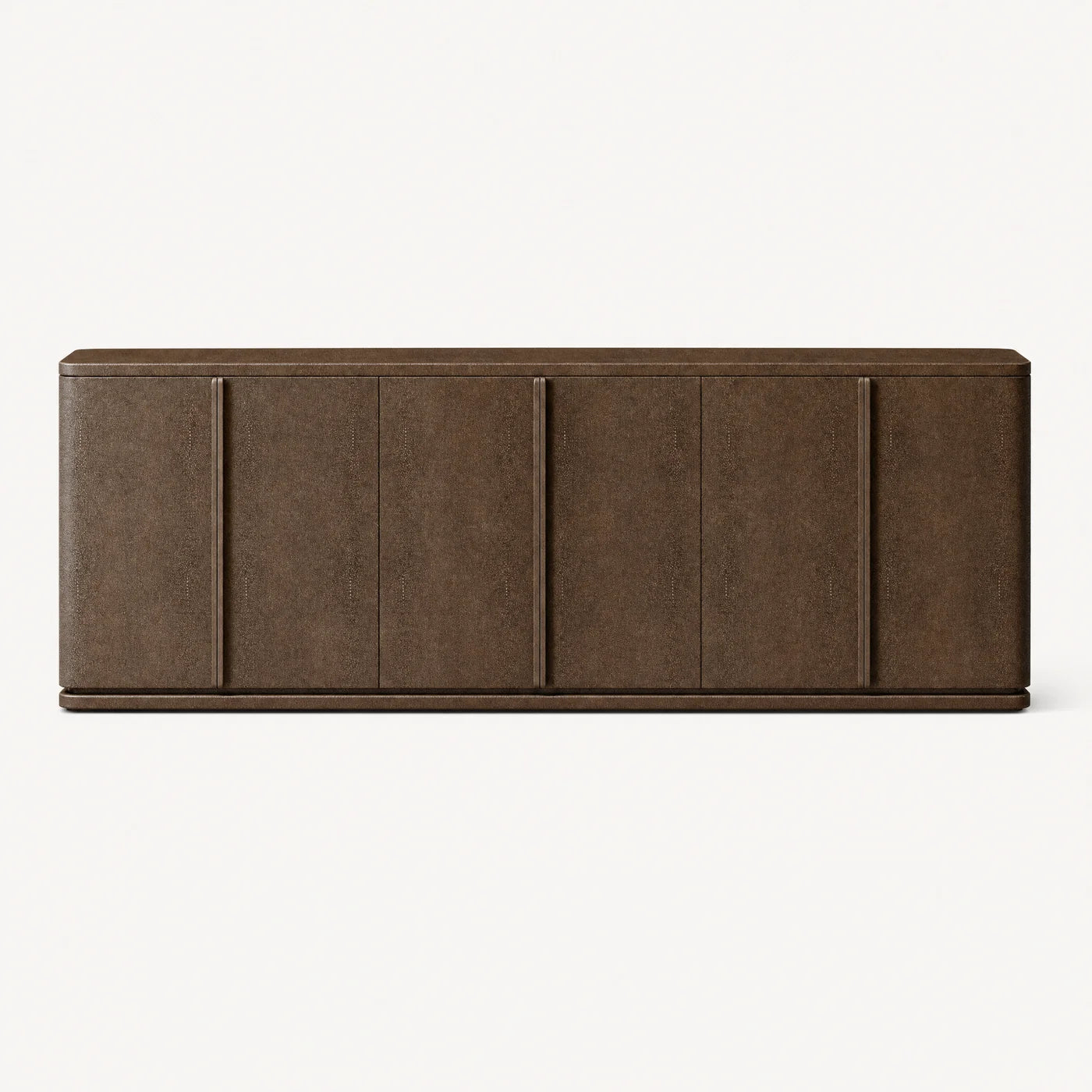 Espresso Leather Sideboard