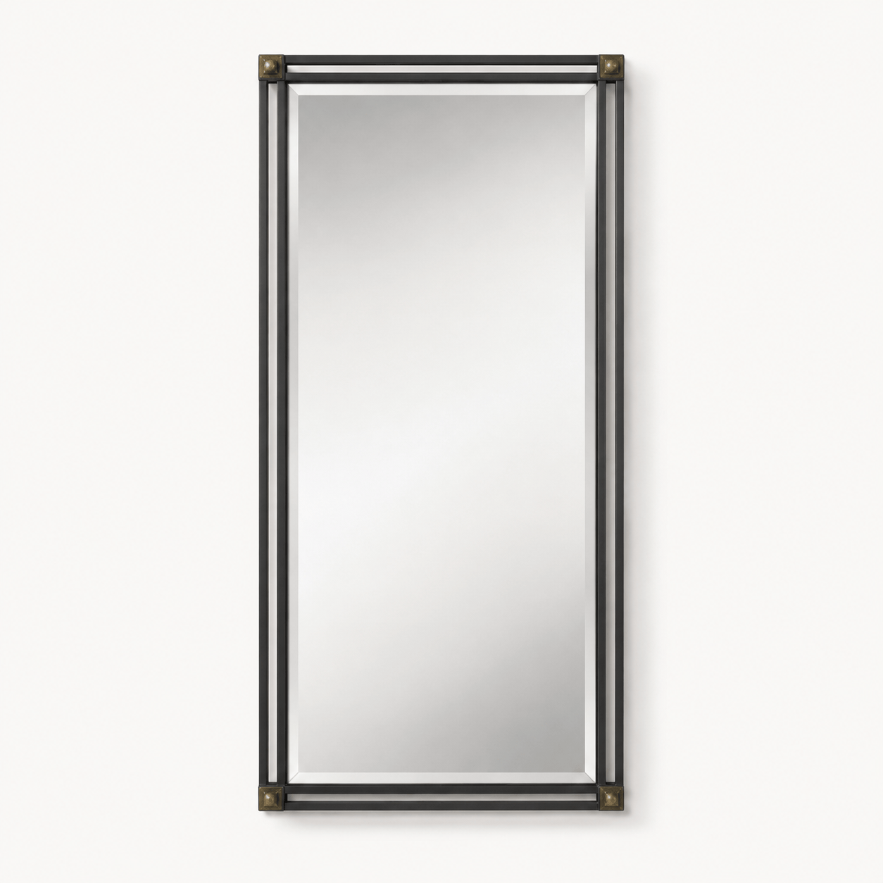 Round Brass Mirror