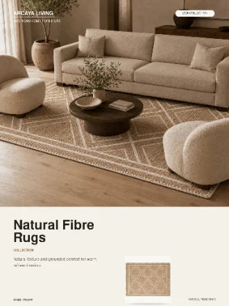 Natural Fibre Rugs brochure cover