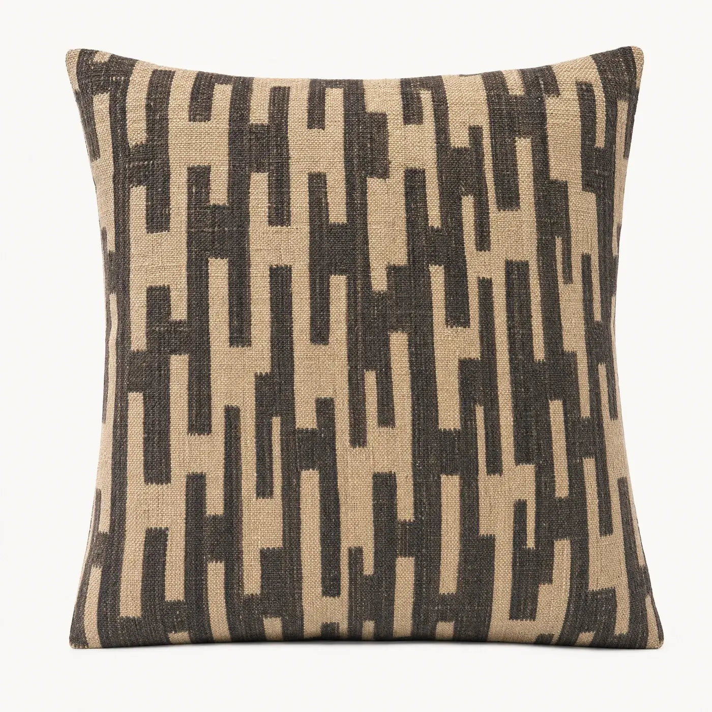 Woven Wool Throw Pillow