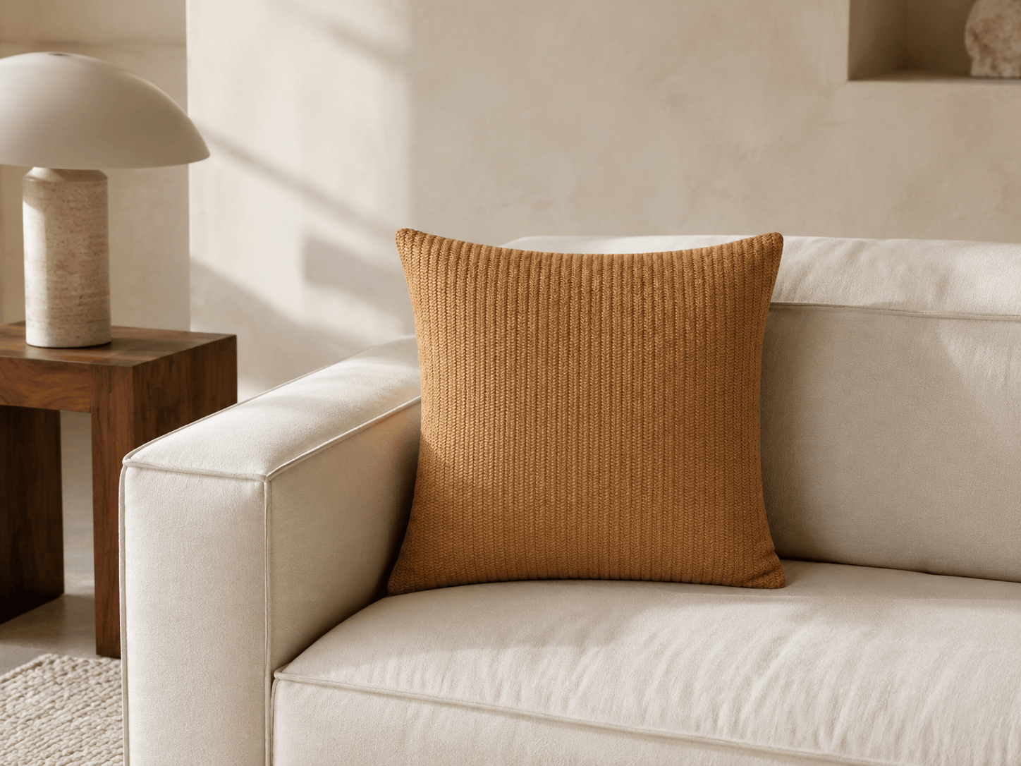 Pillows in a modern room