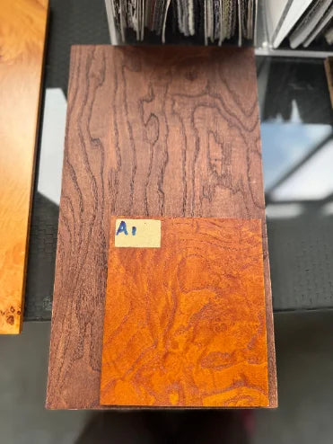 Rounded wood edge detail checked for smooth finishing